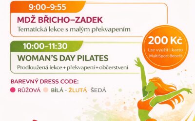 MDŽ – speciální sobotní pohybové dopoledne s Klárkou !